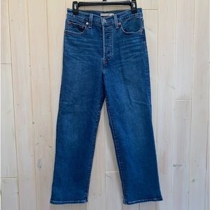 Levi’s Ribcage Straight Ankle 27 Waterless Jeans